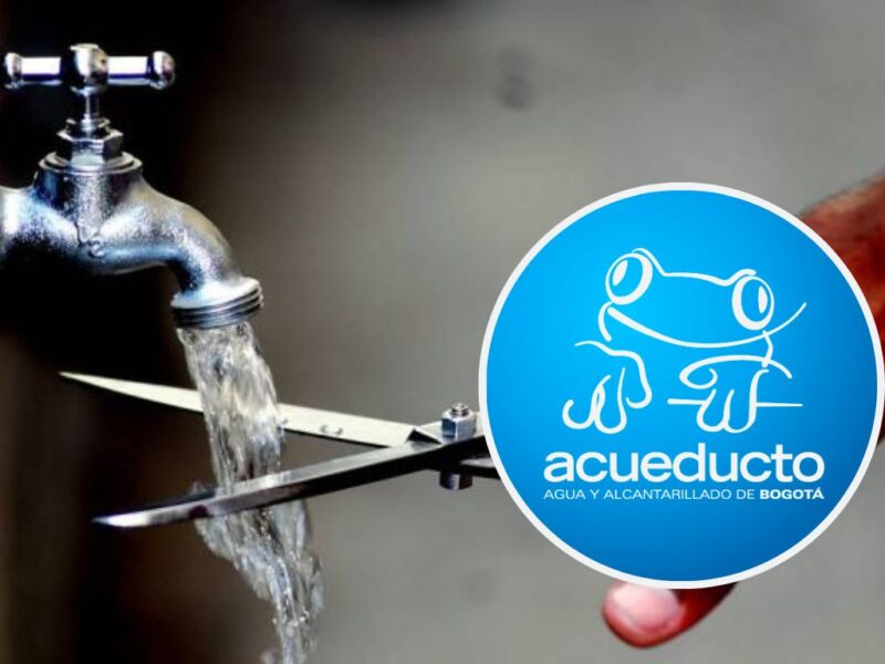 Cortes de agua en Bogotá y Soacha del 24 al 27 de julio EAAB