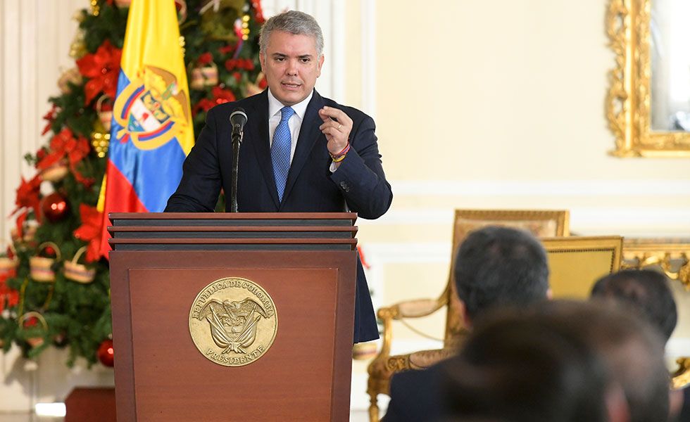 23 % de los colombianos aprueba la gestión de Duque