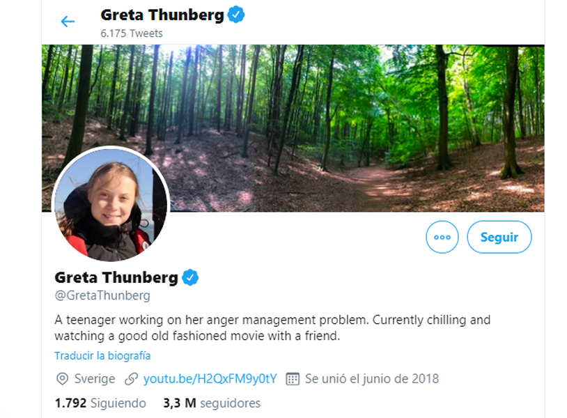 Trump ataca a Greta Thunberg luego de que fuera nombrada personalidad del año