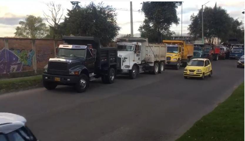 camioneros Bogotá