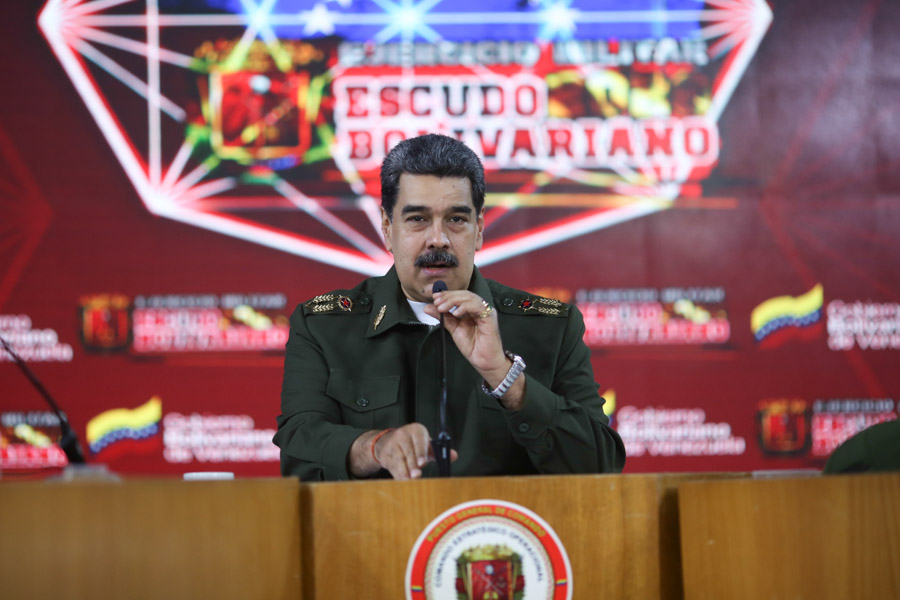 Maduro arremete contra Colombia y Estados Unidos