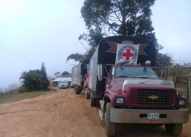 Luego del paro armado llegan ayudas humanitarias al Catatumbo