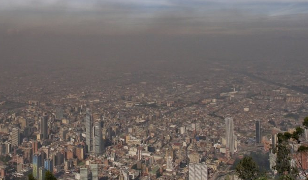 Bogotá tiene una leve mejoría en la calidad del aire