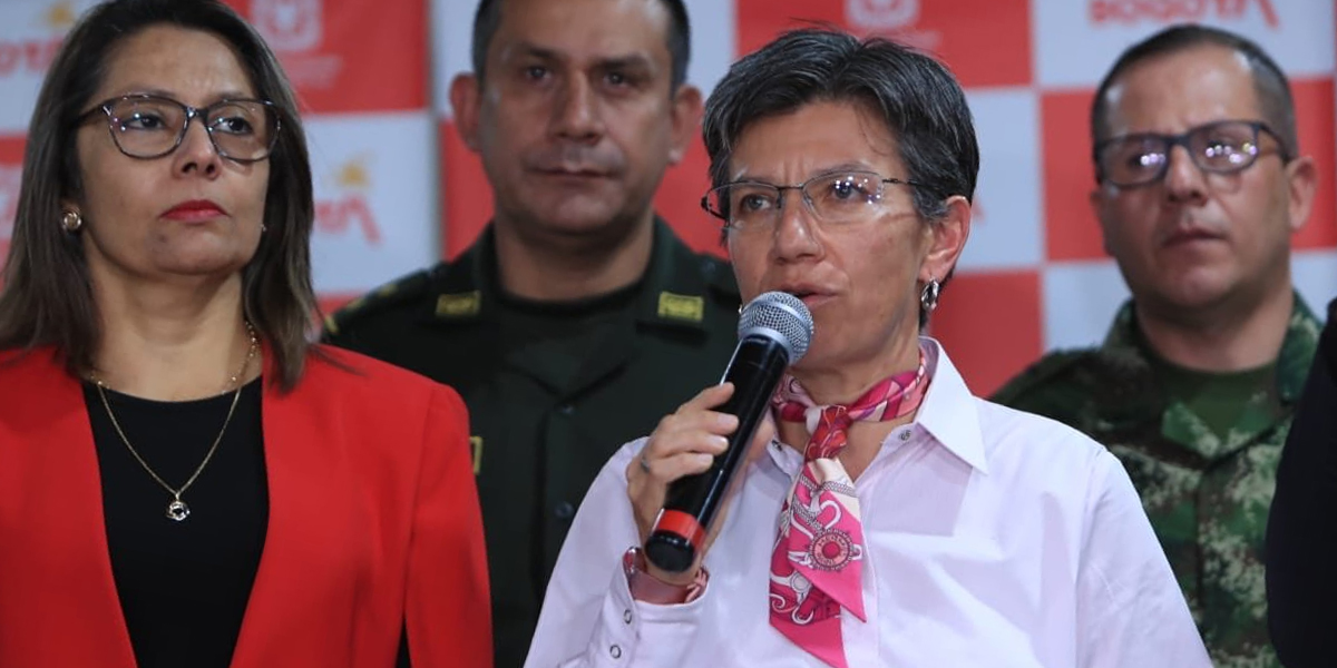 Alcaldesa de Bogotá reconoce errores en el actuar del Esmad
