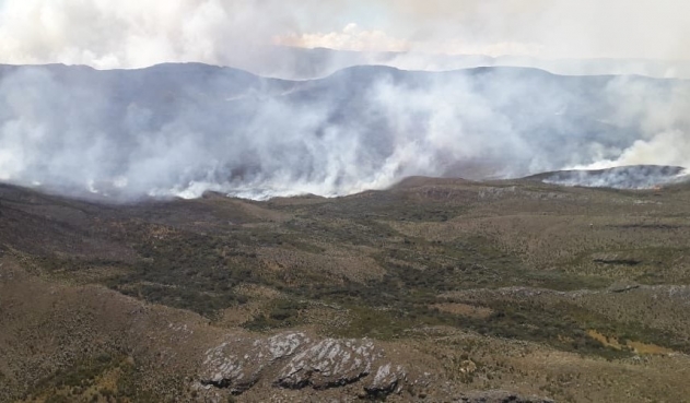 Grave incendio forestal en Santa Ana, Magdalena consumió 200 hectáreas