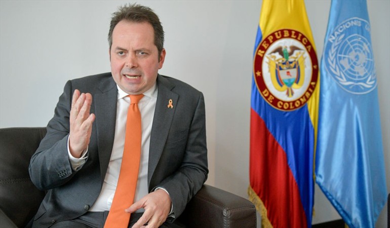 Carlos Ruiz Massieu, violencia en Colombia