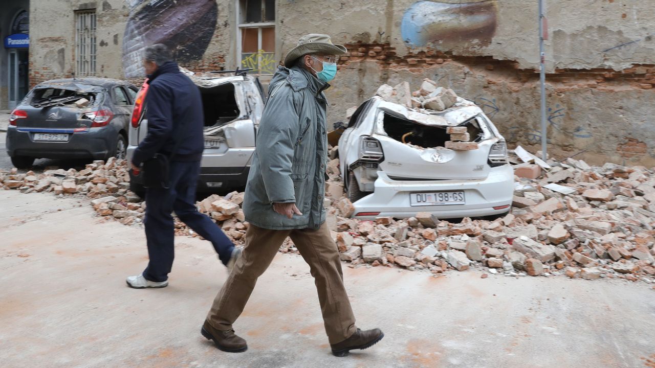 Temblor en Croacia obliga a evacuar en plena cuarentena