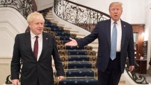 Trump y Boris Jhonson