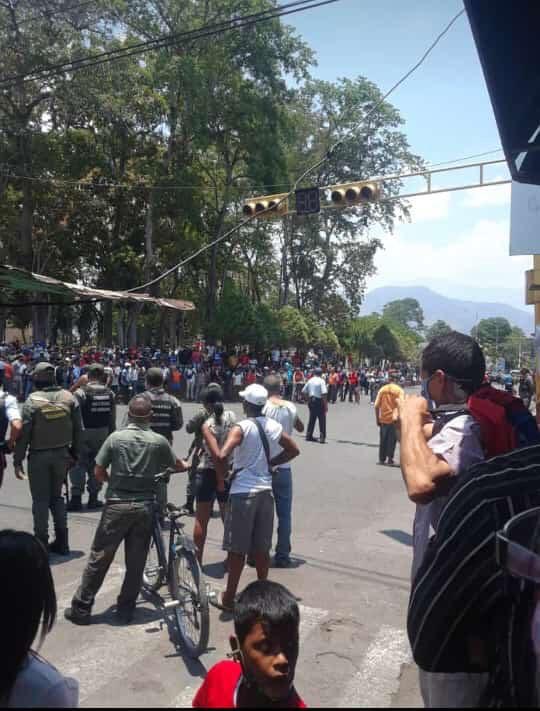 Disturbios en Cumanacoa Sucre Venezuela
