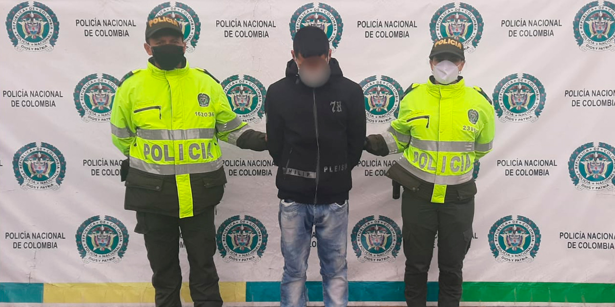Capturan delincuente en el barrio Rincón del Lago por porte de estupefacientes
