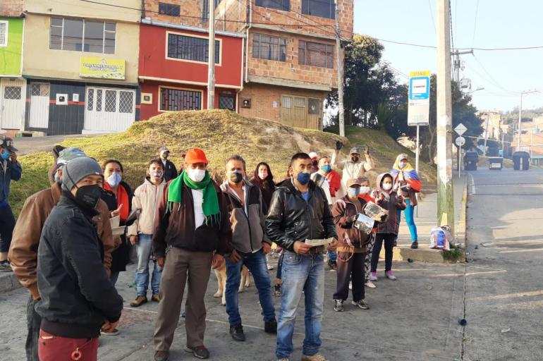 En Ciudad Bolívar denuncian que de 1.000 familias solo 100 recibieron mercados