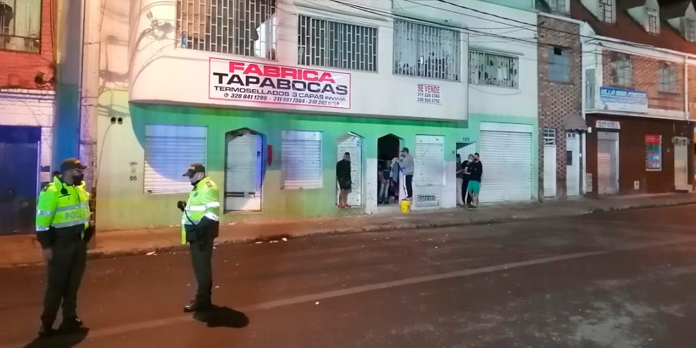 Explosión San Bernardo Centro