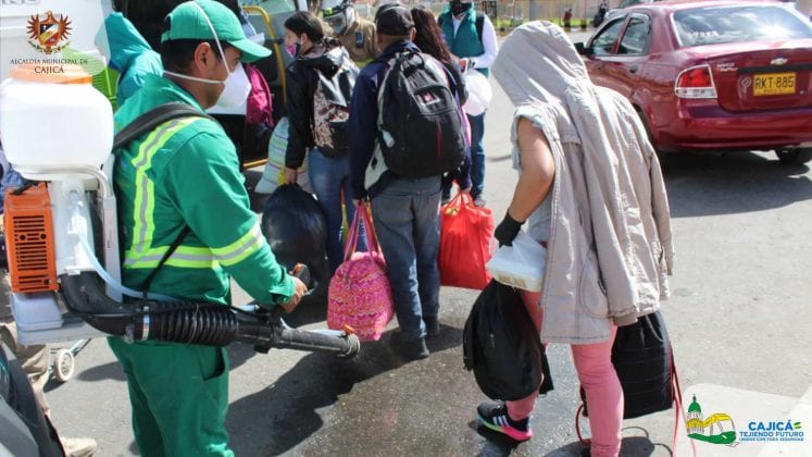 50 migrantes regresarán a su país con apoyo de la Alcaldía de Cajicá