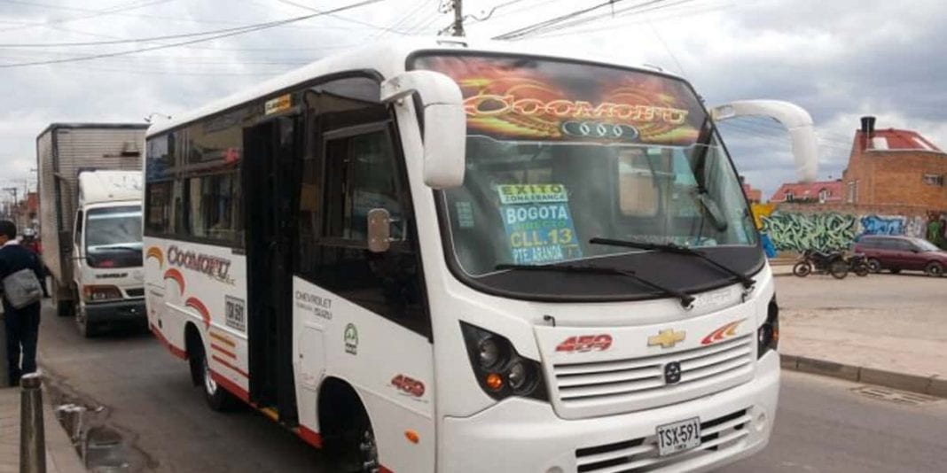 Protocolos de bioseguridad en transporte público de Cundinamarca
