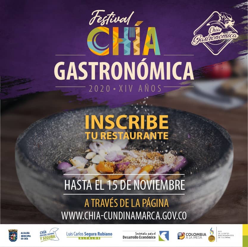 Chía se prepara para el XIV Festival Gastronómico