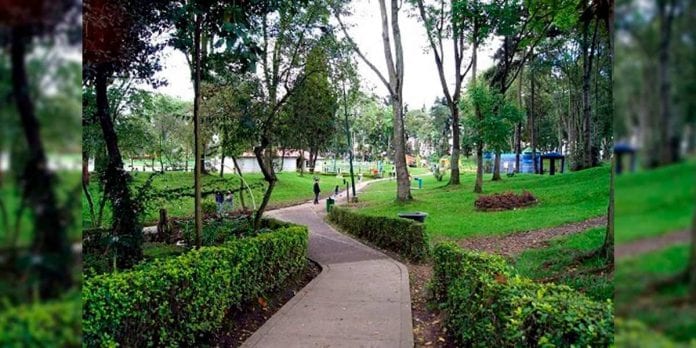 Parque de los novios en Bogotá reabre sus puertas