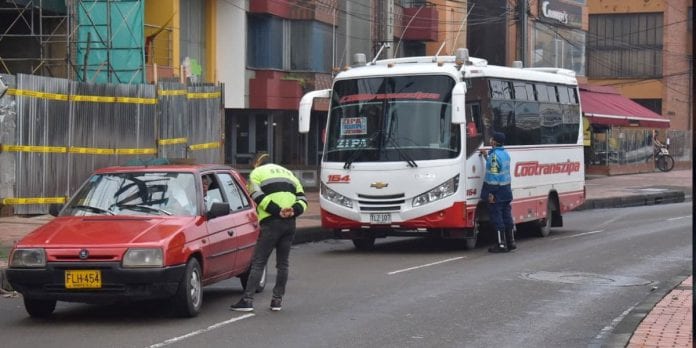 Balance del toque de queda en Cundinamarca deja 220 comparendos a vehículos