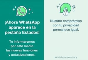 WhatsApp Estados 1 y 2