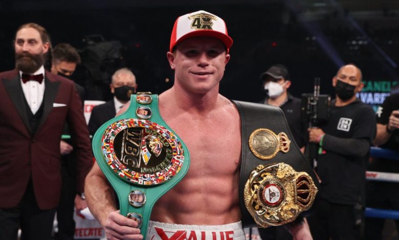 El Canelo Alvarez gano, noqueo y ahora va por Saunders