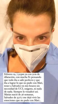 Carolina Cruz confirma el nacimiento de Salvador