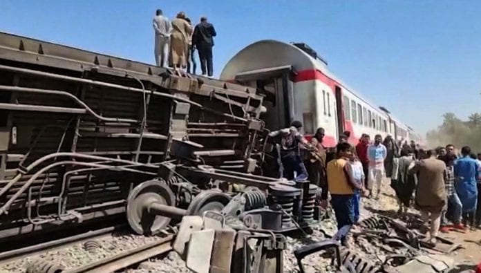 Choque de trenes de Egipto
