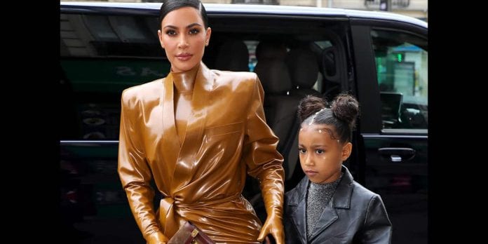 Kim Kardashian presentó la exótica mascota de su hija North West