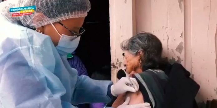 La vacunación llegó hasta las veredas apartadas de Cundinamarca