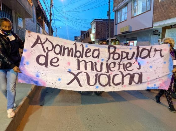 Así se vivieron las marchas por el Día de la Mujer en Bogotá