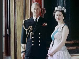 Duque de Edimburgo y Reina Isabel II