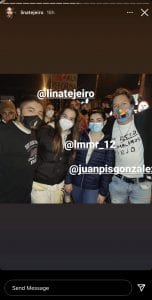 Lina Tejeiro se une a los artistas que marcharon en el Paro Nacional-Momento24