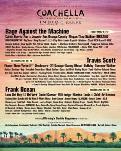 El Festival de música Coachella volverá en 2022