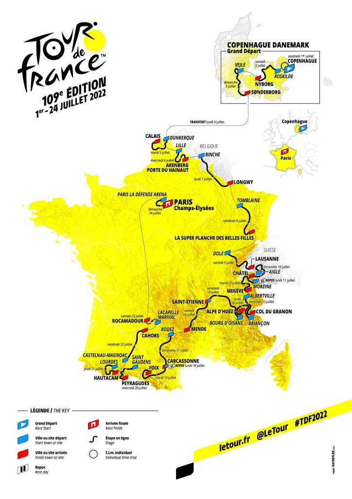 Tour de Francia 2022 vuelve a dos míticos puertos de montaña