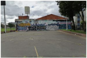 El mural que mejoró la seguridad en un barrio de Engativá