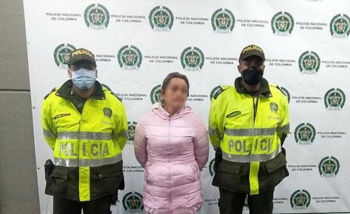 Alias ‘Jenny’ la mujer más buscada de Bogotá fue capturada