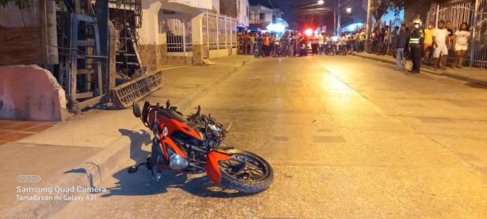 Accidente en moto deja como resultado un muerto en Los Campanos