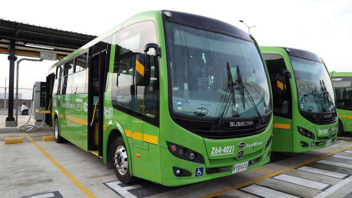 Enterese: ¿Cuántos buses eléctricos llegaron a Bogotá?