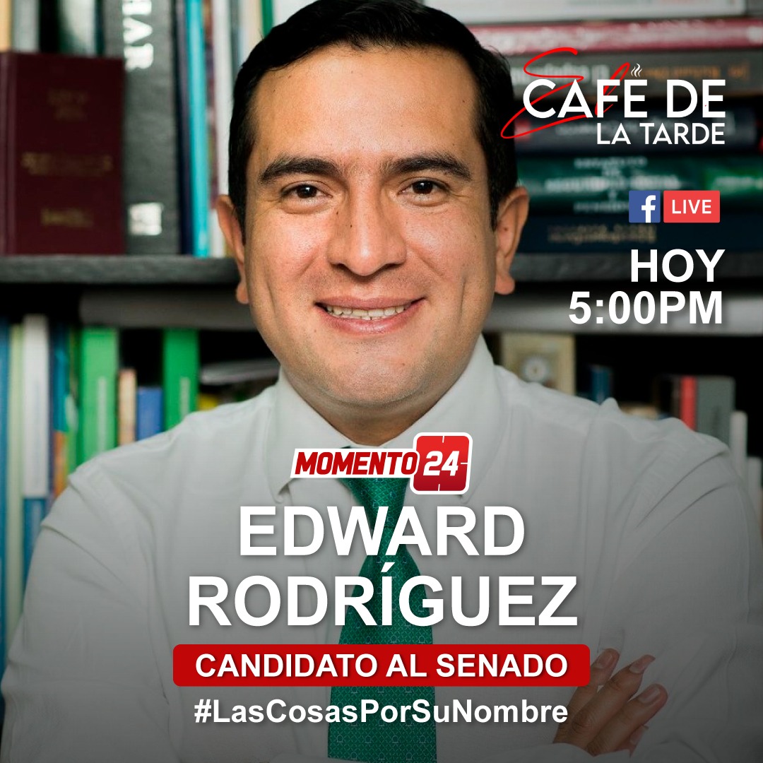 Conozca a Edward Rodríguez, candidato al senado