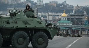 Tropas rusas llegaron a la capital de Ucrania