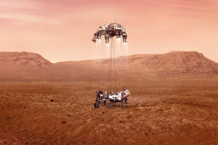 Se cumple un año de la llegada del rover Perseverance a Marte