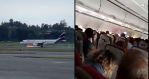 Momentos de terror vivieron pasajeros de un vuelo de Latam