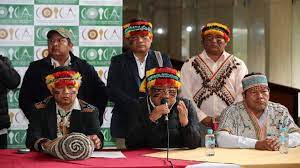 Indígenas se manifiestan: Piden protección a la Amazonía