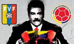 Maduro mete mano en partido de Colombia vs Venezuela