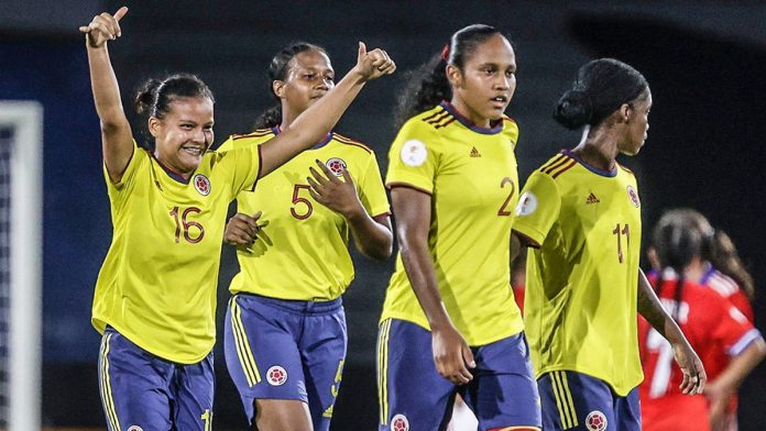Selección Colombia femenina venció a Ecuador en el Sudamericano sub 17