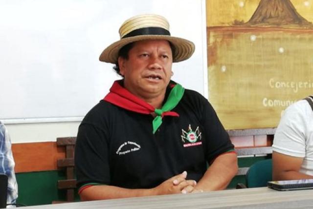 Giovani Yule Nuevo director de Restitución de tierras quien lidero minga indígena durante paro nacional.