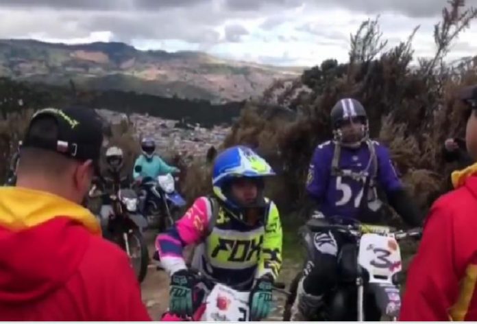 Denuncian actividades de motocross en cerros de Bogotá