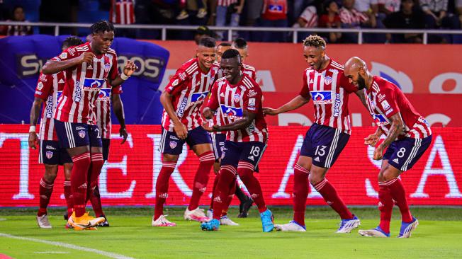 Junior de barranquilla goleo 3-0 Atlético Nacional este jueves, en el partido de ida de los cuartos de final por Copa Colombia