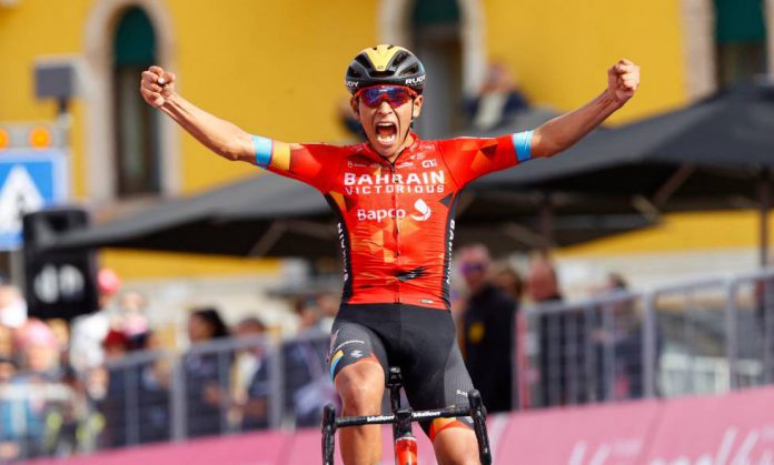 Santiago Buitrago es primero en la Vuelta a Burgos