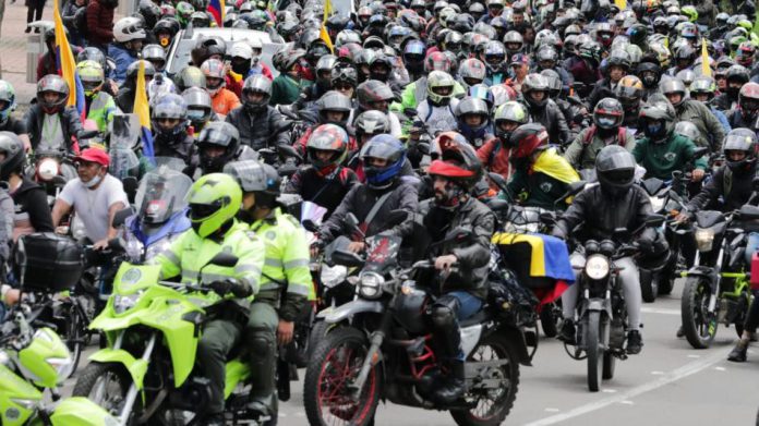 protestas motociclistas