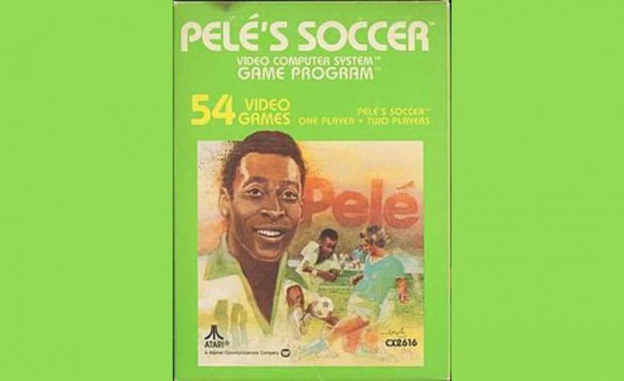 Pelé fue el primer jugador en ser portada de un videojuego