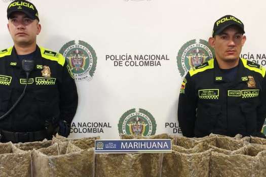 Incautan 520 kilos de marihuana en Cundinamarca